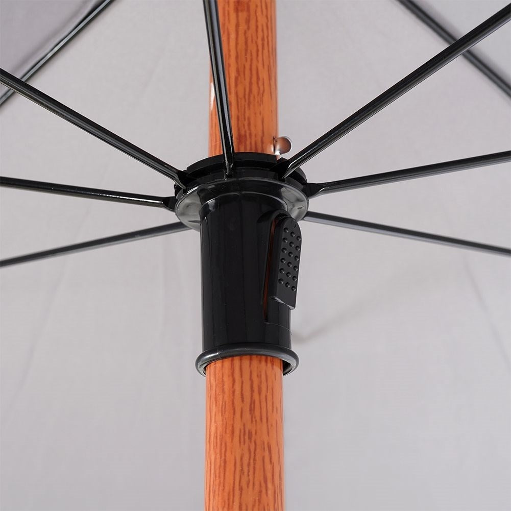 Durable and adjustable garden parasol for all weather