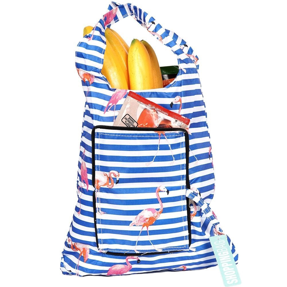 Durable and easily foldable shopping bag