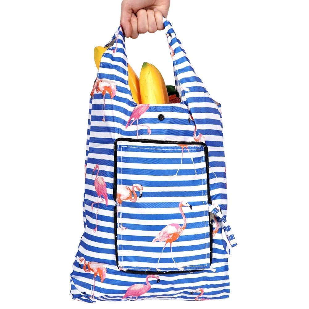 Durable and easily foldable shopping bag