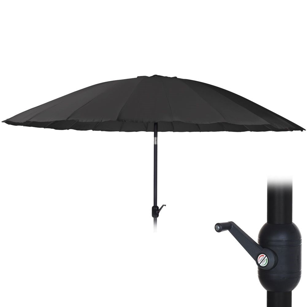 Durable beach/garden parasol, adjustable and weatherproof