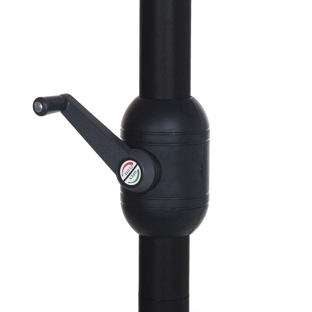 Durable beach/garden parasol, adjustable and weatherproof