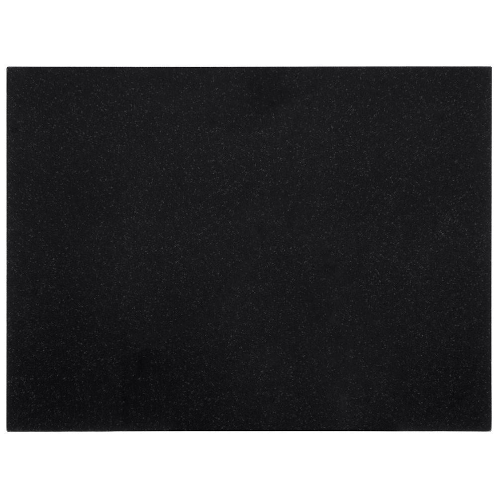 Durable black marble cutting board for cooking and serving