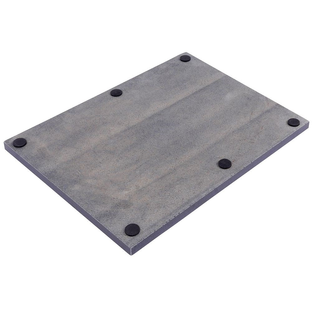 Durable black marble cutting board for cooking and serving