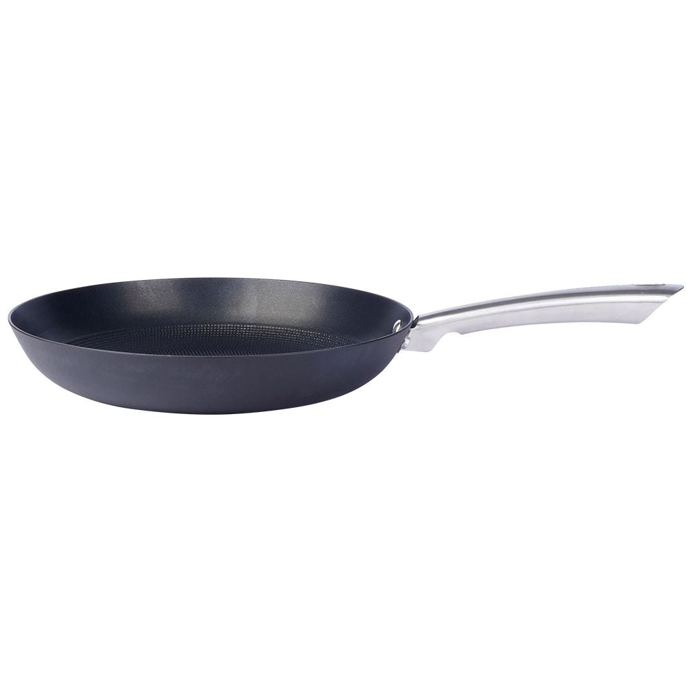 Durable cast iron pan with non-stick for frying and oven