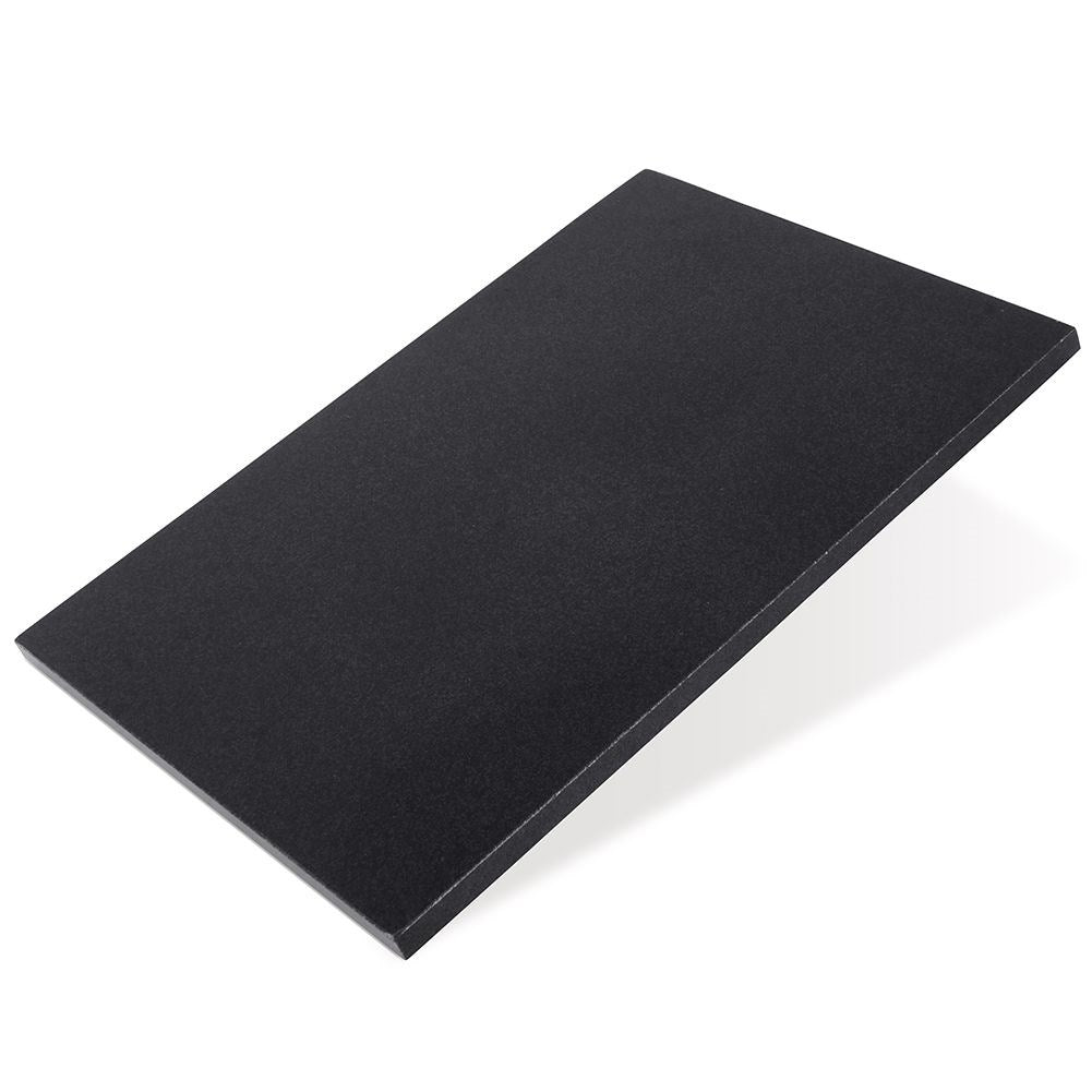 Durable cutting board and serving tray in black marble
