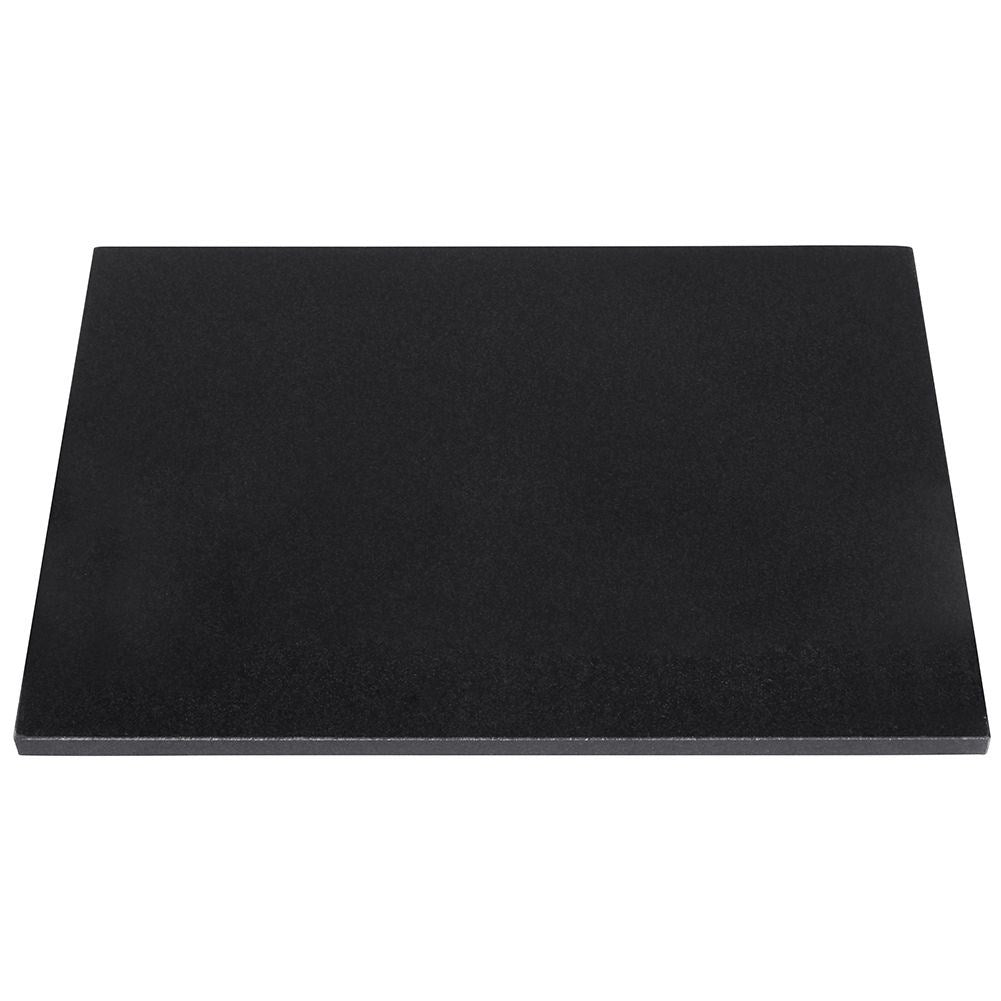 Durable cutting board and serving tray in black marble