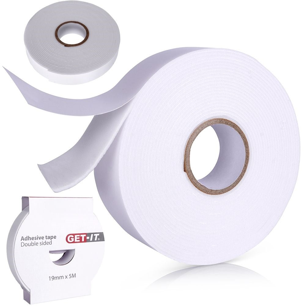 Durable double-sided tape for easy and quick installation