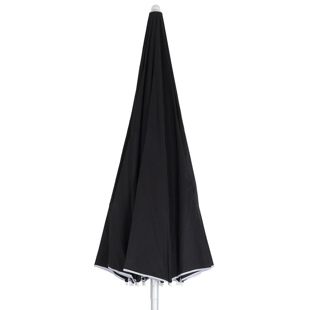 Durable garden parasol with adjustable height and tilt