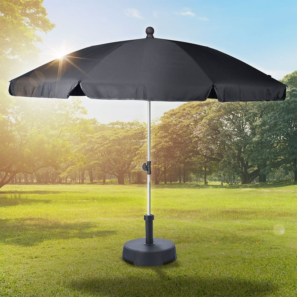 Durable garden parasol with adjustable tilt, 176 cm