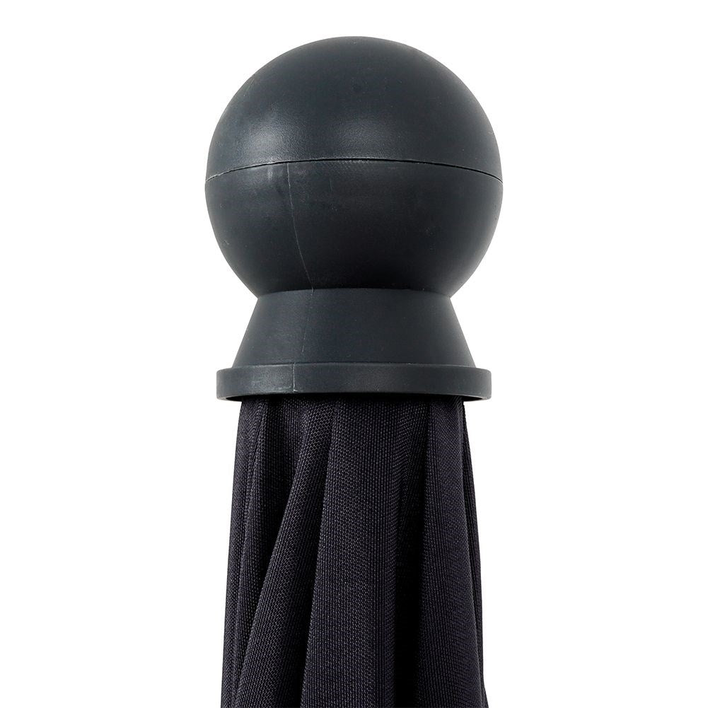 Durable garden parasol with adjustable tilt, 176 cm