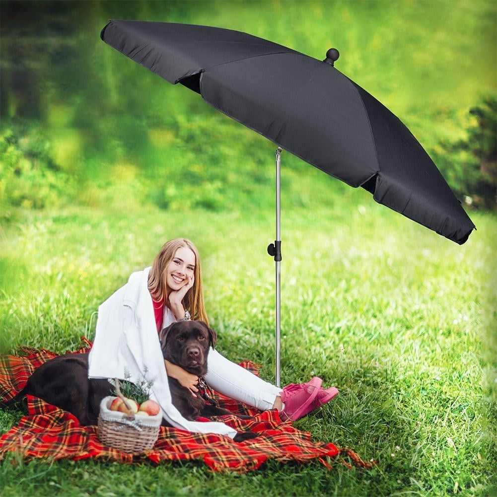 Durable garden parasol with adjustable tilt, 176 cm