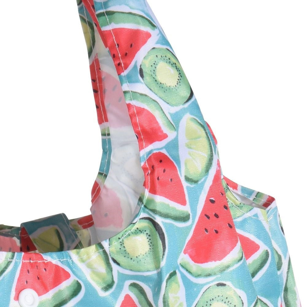 Durable lightweight shopping bag, reusable and compact