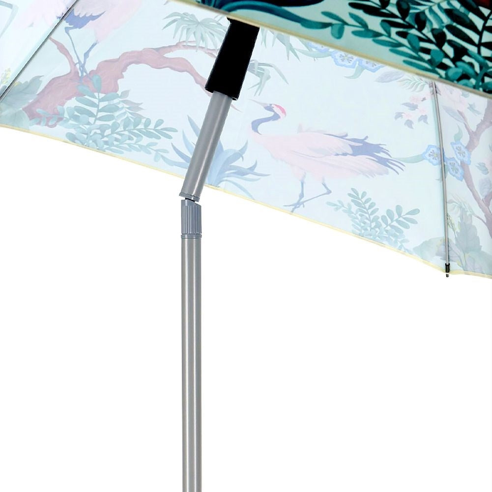 Durable parasol for beach and garden in beautiful colours