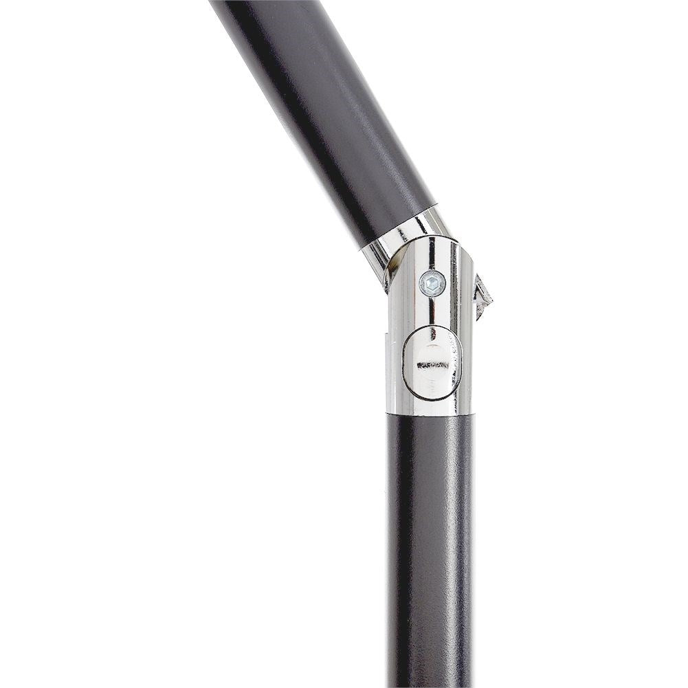 Durable parasol with LED and adjustable stand