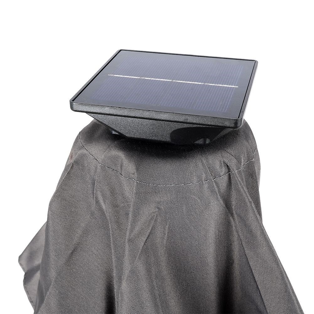 Durable parasol with LED and adjustable stand