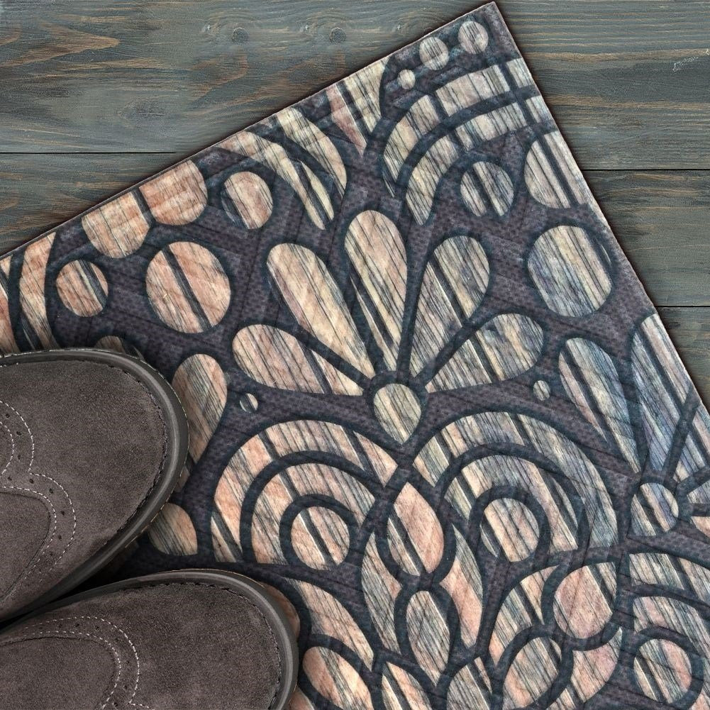Durable shoe holder with non-slip protection for inside and outside
