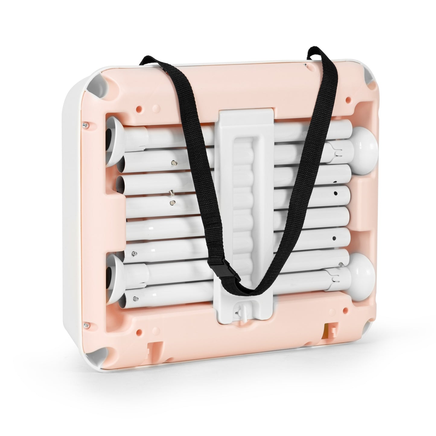 ECOTOYS 3-in-1 foldable children's feeding chair pink