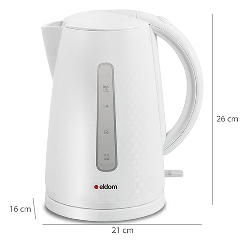 ELDOM C240 cordless kettle 2000W white 1.8L