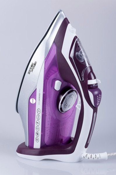 ELDOM DA35 fireman iron with anti-scale filter Purple