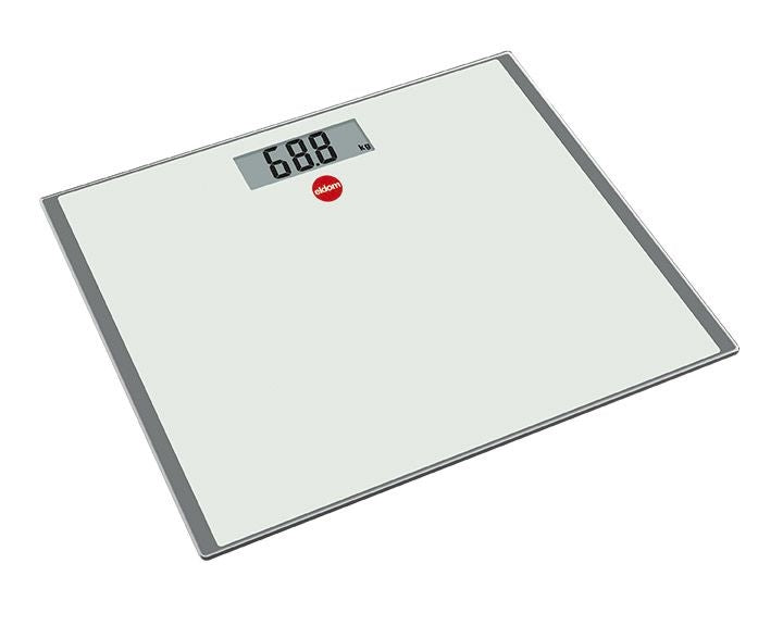 ELDOM GWO250 LCD electronic bathroom scale, white