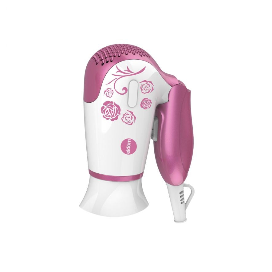 ELDOM HT82N Smil 1200W travel hair dryer, pink
