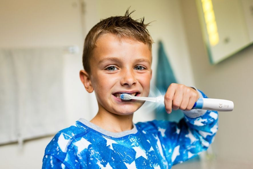 ELDOM SD50N sonic toothbrush for children, blue