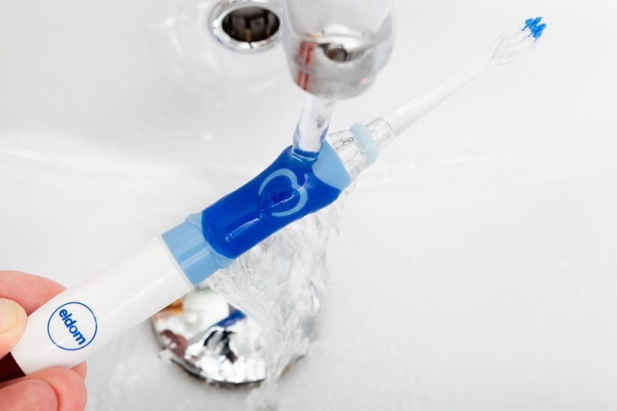 ELDOM SD50N sonic toothbrush for children, blue