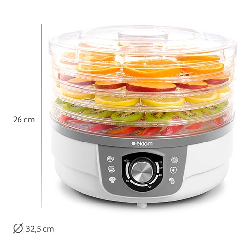 ELDOM SG300 food dehydrator for mushrooms and fruits