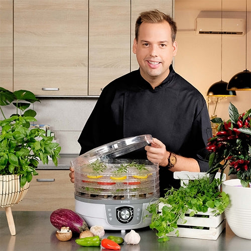 ELDOM SG300 food dehydrator for mushrooms and fruits