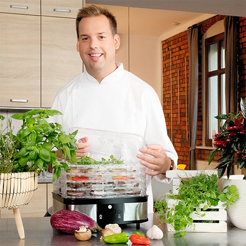 ELDOM SG500 food dehydrator for mushrooms and fruits
