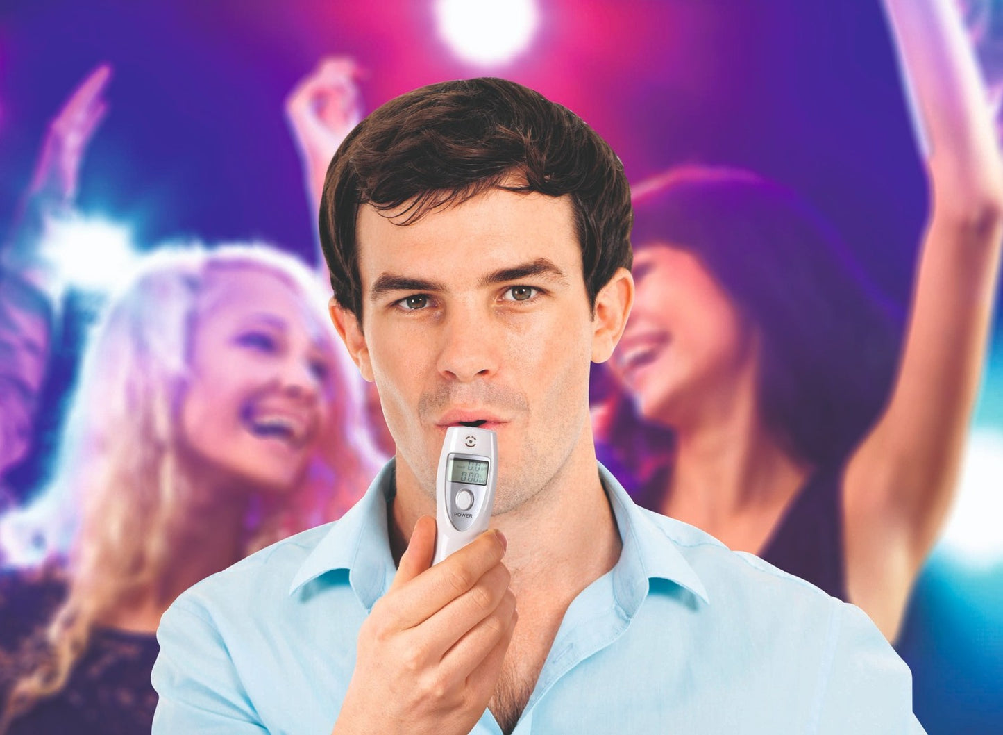 EM Alcohol Tester - Breathalyzer