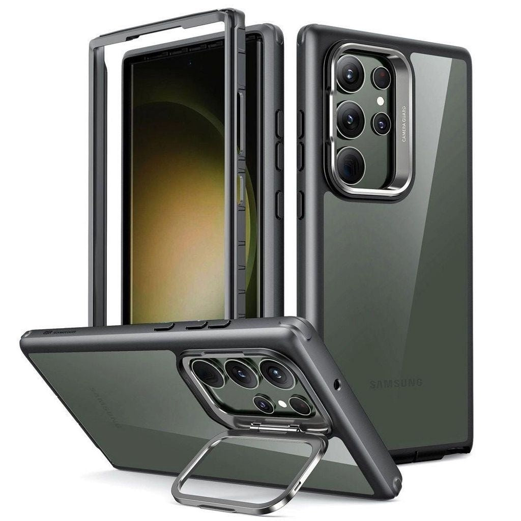 ESR Samsung Galaxy S23 Ultra Shock Armor Kickstand Case - Black