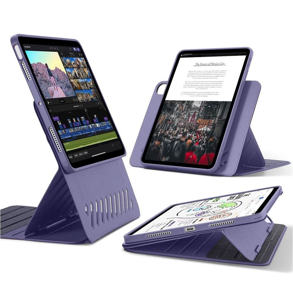 ESR iPad Air 10.9" 2020/2022 & 11" 2024 Shift Magnetic Case - Purple