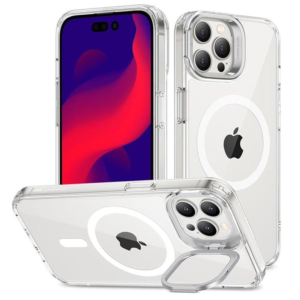 ESR iPhone 14 Pro Kickstand Halolock Magsafe Cover - Transparent