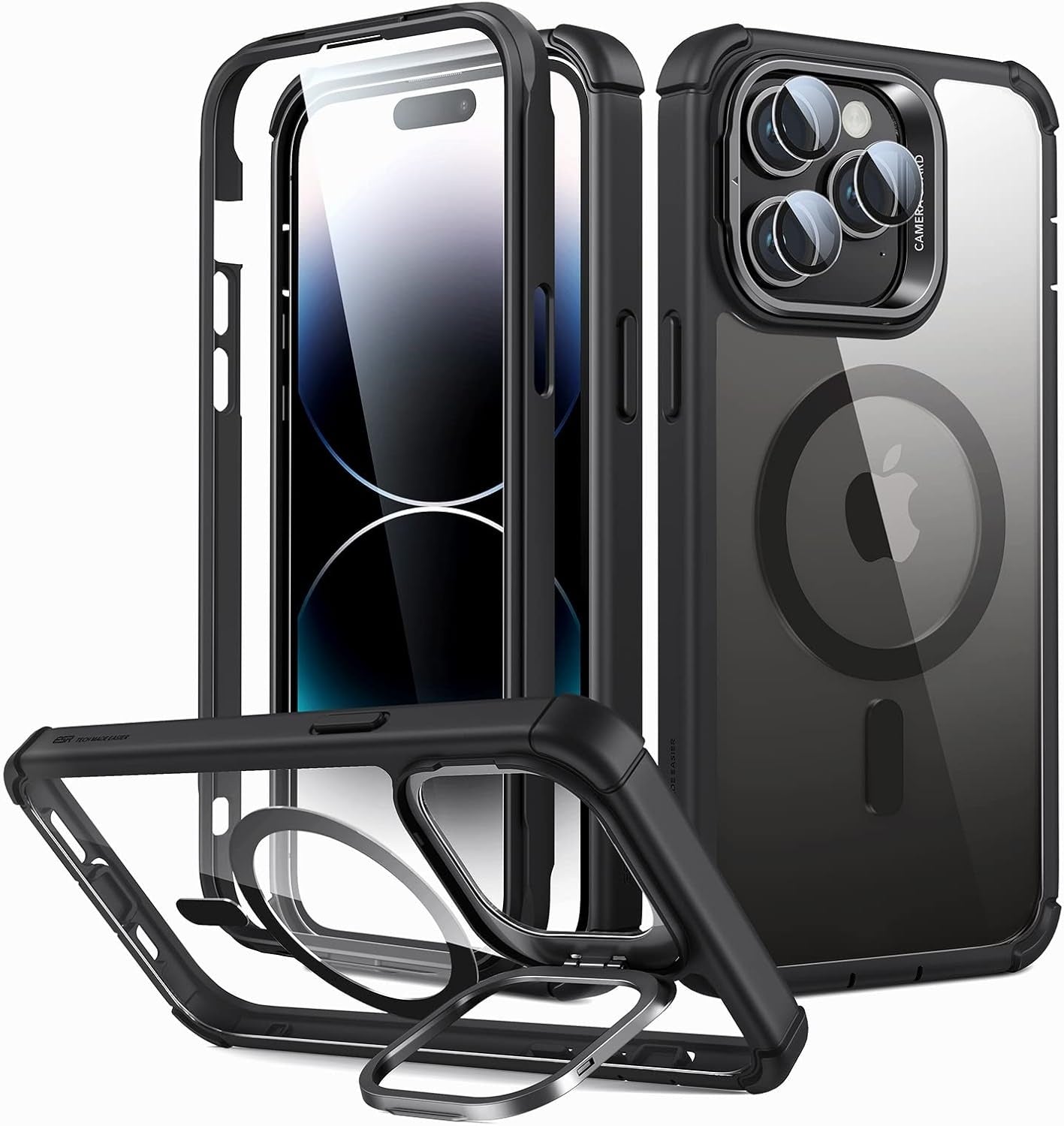 ESR iPhone 14 Pro Max Air Armor Halolock Magsafe Cover - Frosted Black