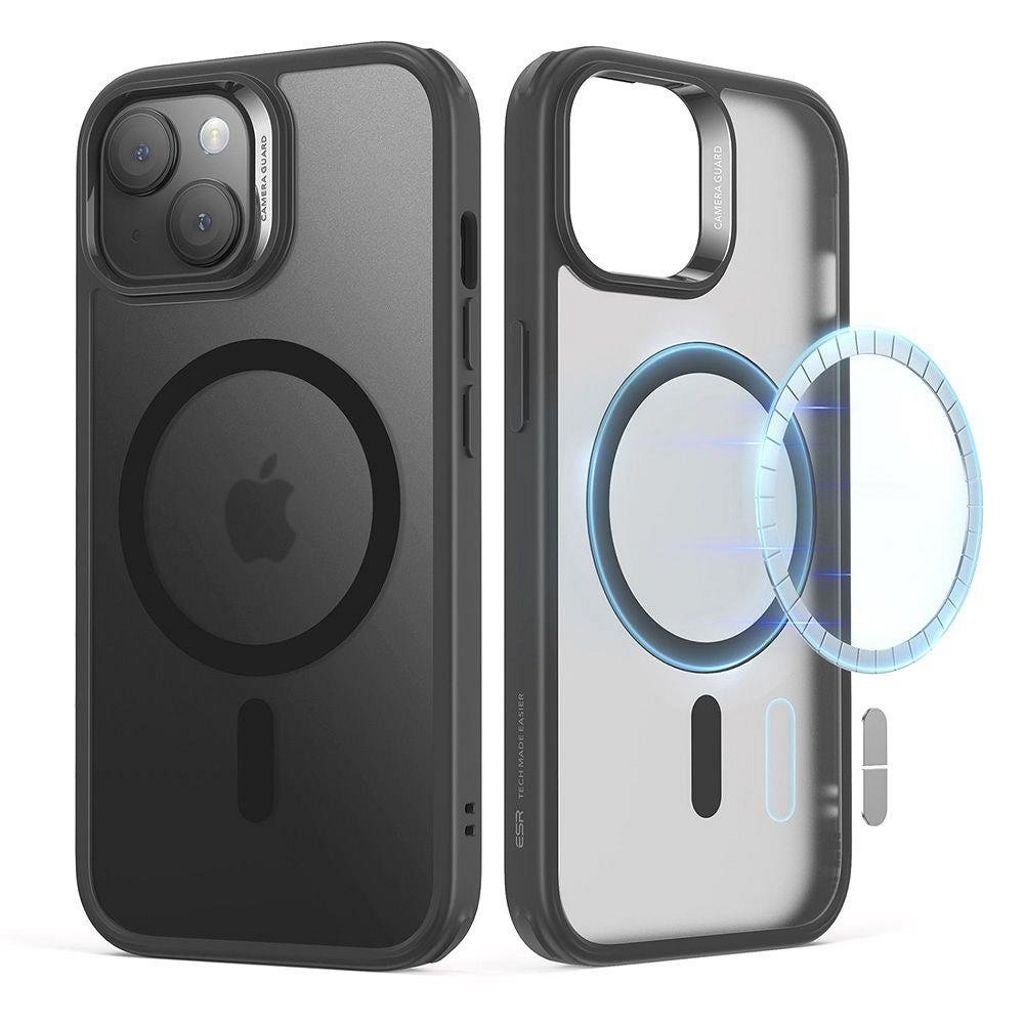 ESR iPhone 15 Plus Case Classic Hybrid Halolock Magsafe - Frosted Black