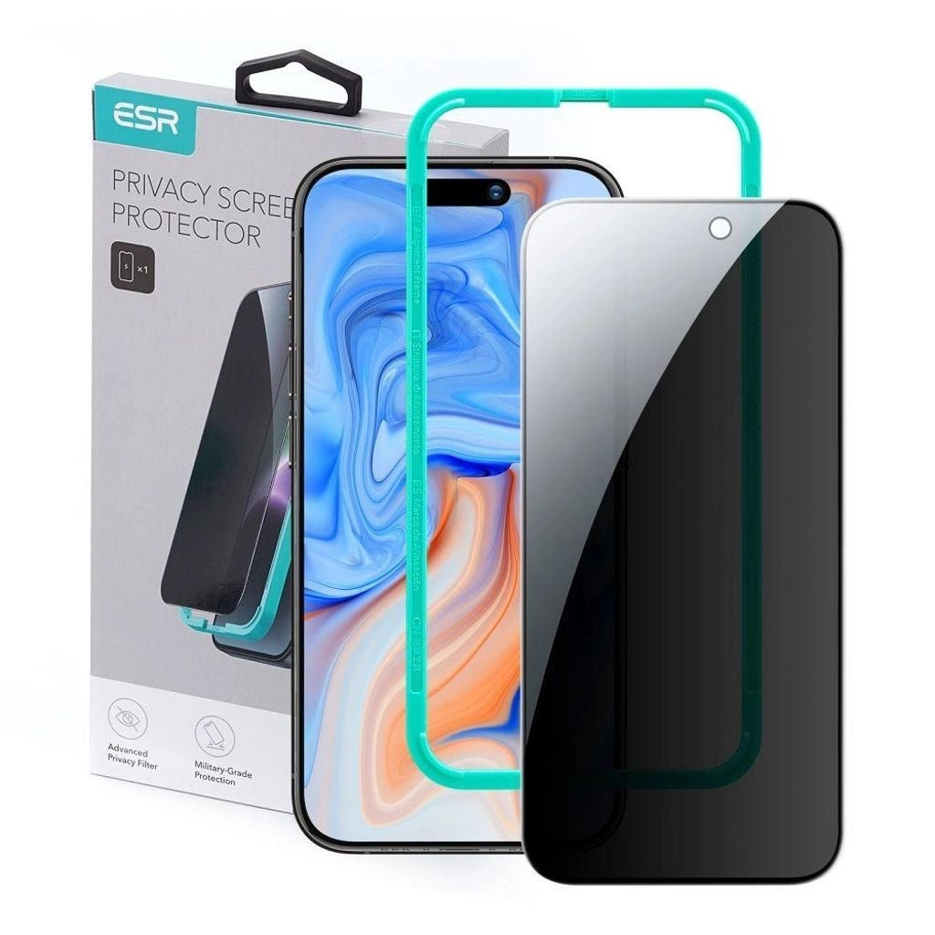 ESR iPhone 15 Plus Privacy Tempered glass screen protector