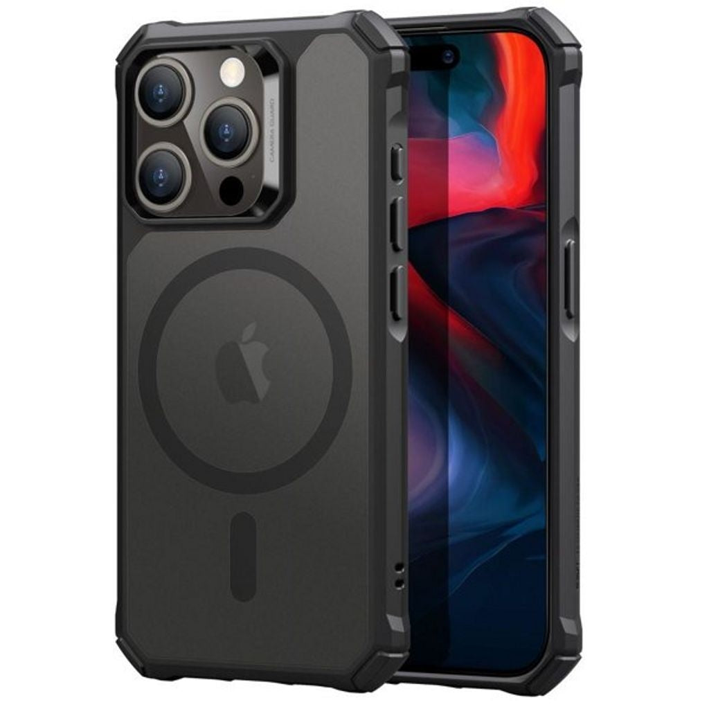 ESR iPhone 15 Pro Max Case Air Armor Halolock Magsafe - Frosted Black