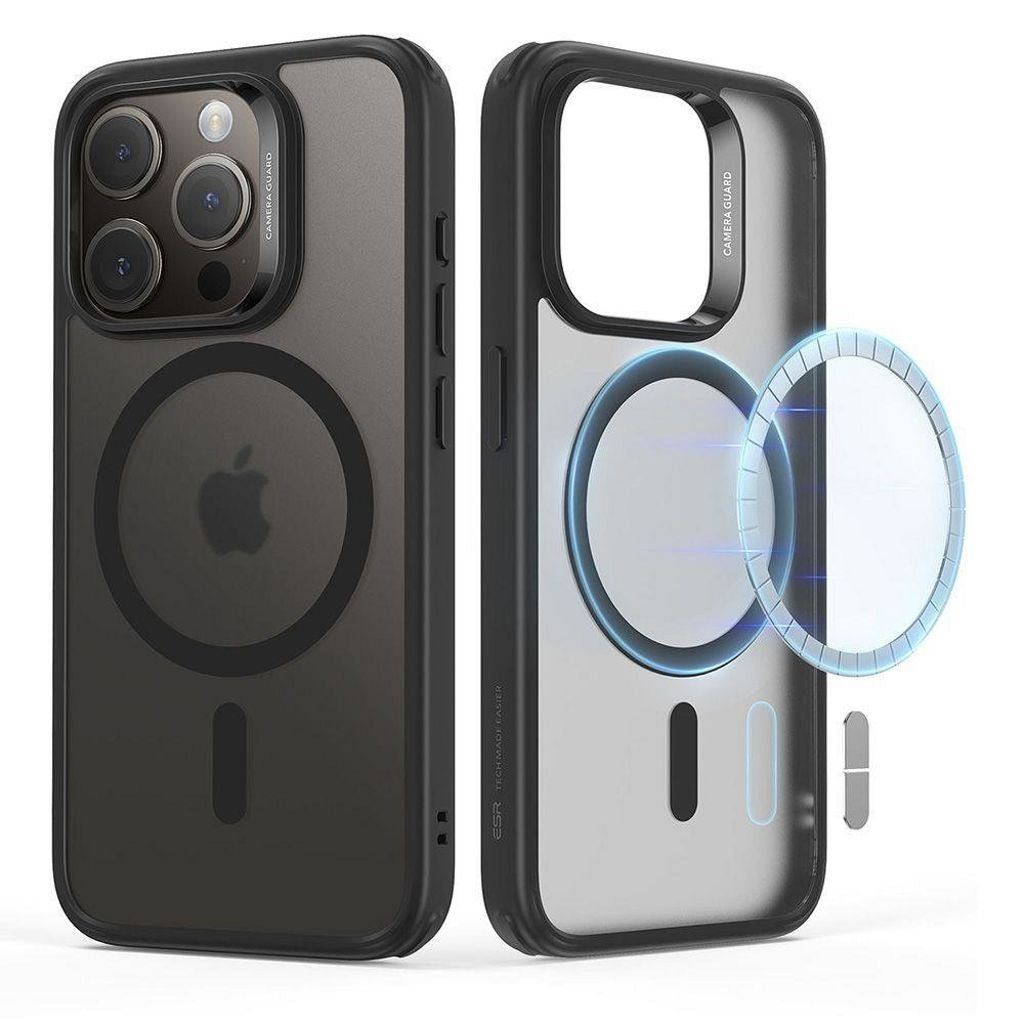 ESR iPhone 15 Pro Max Case Classic Hybrid Halolock Magsafe - Frosted Black