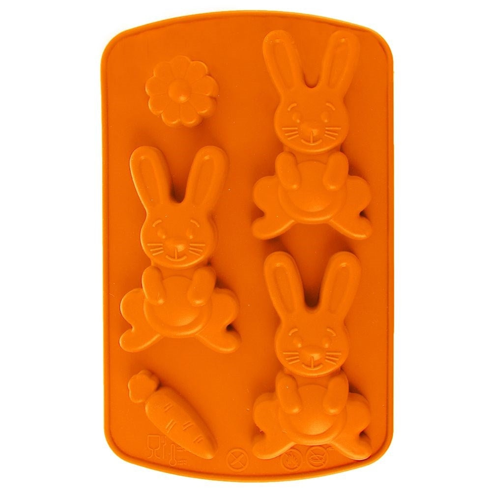 Easter Bunny Silicone Mold: Bake 5 Lovely Easter Candies