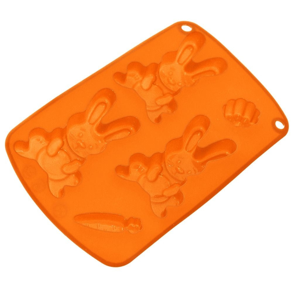 Easter Bunny Silicone Mold: Bake 5 Lovely Easter Candies