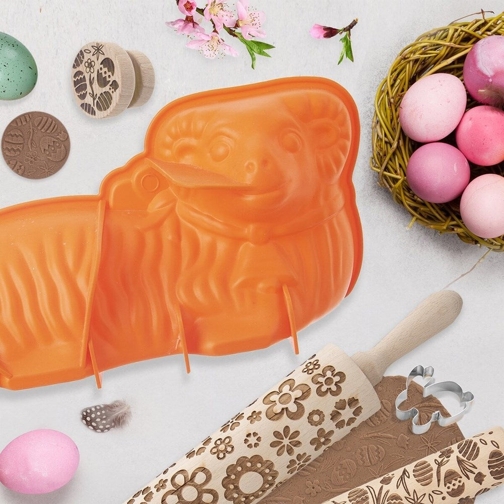Easter Lamb: Simple Baking with Silicone Form