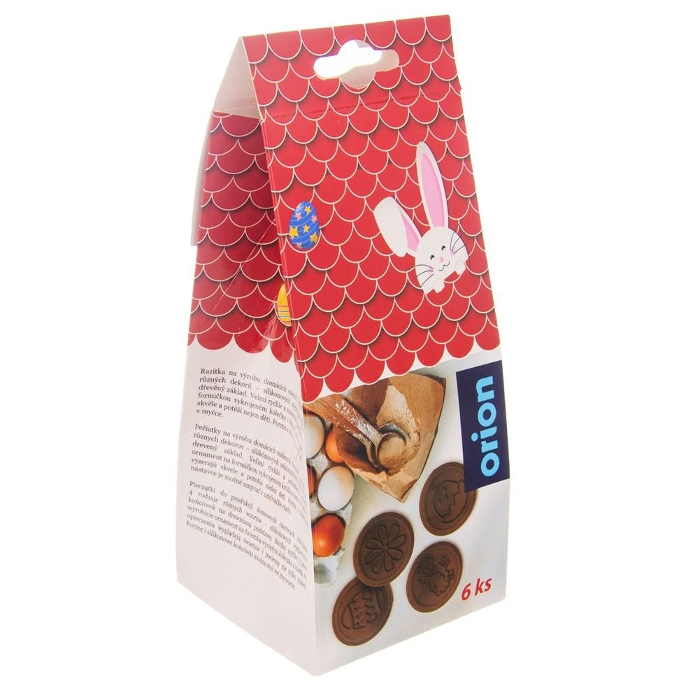 Easter stamps: The wooden cake stamp set with silicone tips