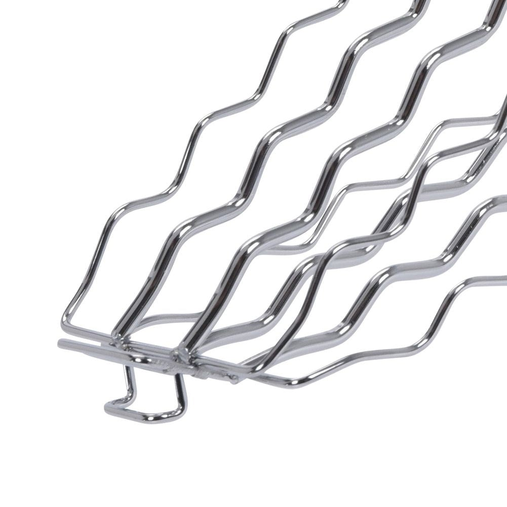 Easy-to-use grill basket for easy turning of the grill