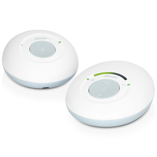 Eco DECT Baby Monitor, White/Blue, Crystal Clear Sound