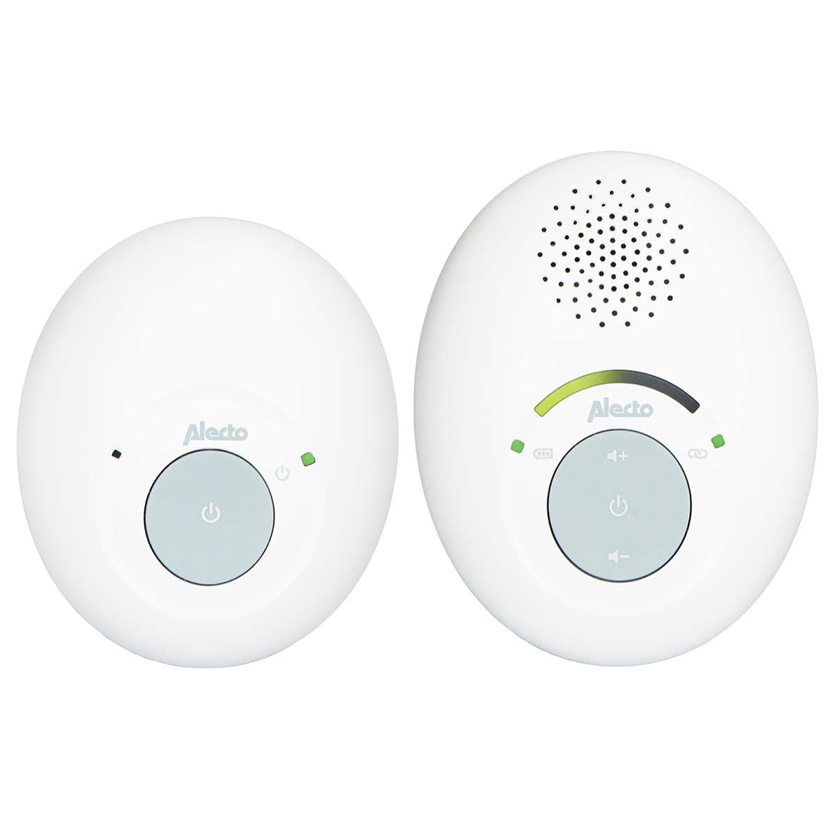 Eco DECT Baby Monitor, White/Blue, Crystal Clear Sound