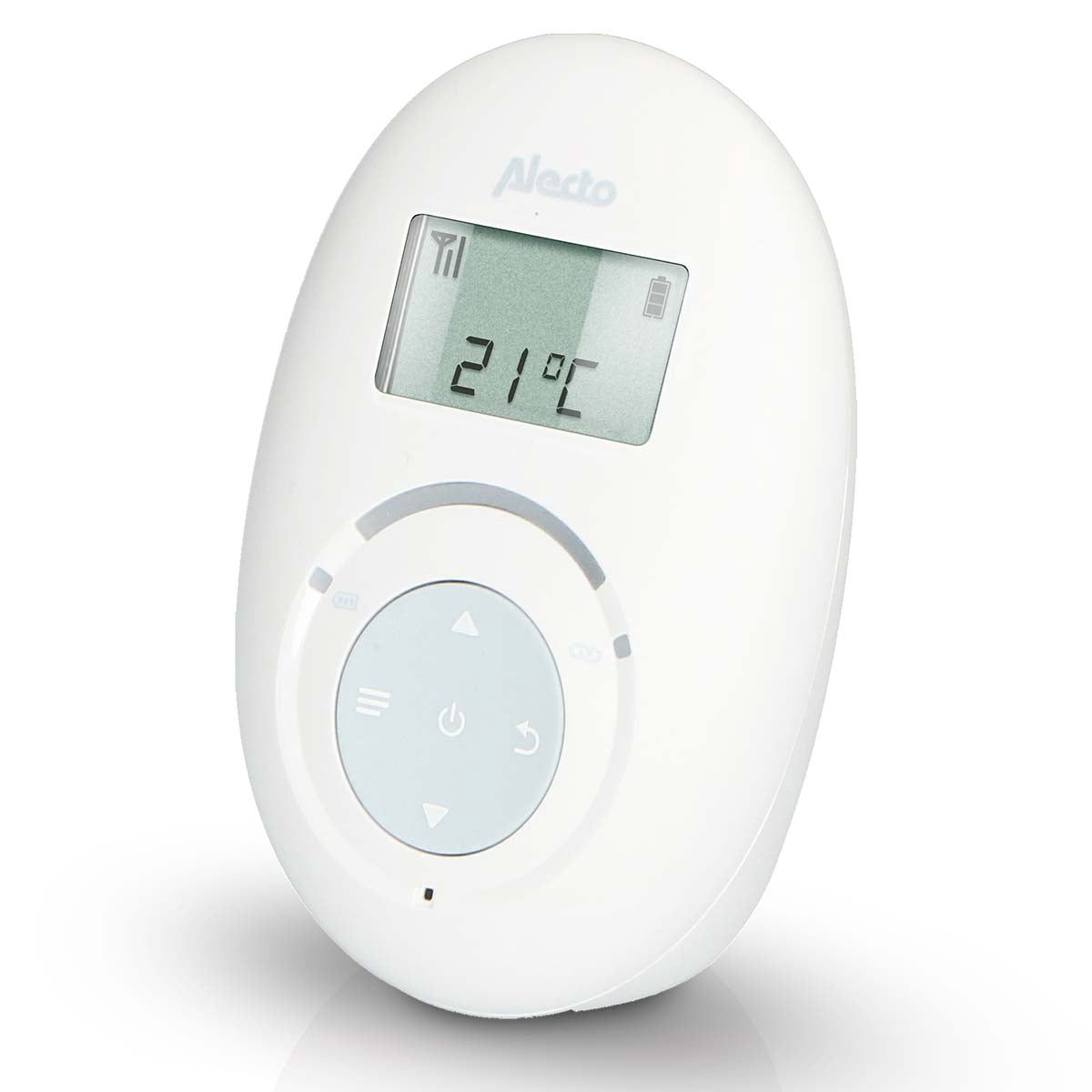 Eco DECT Baby Monitor, White/Blue, Crystal Clear Sound
