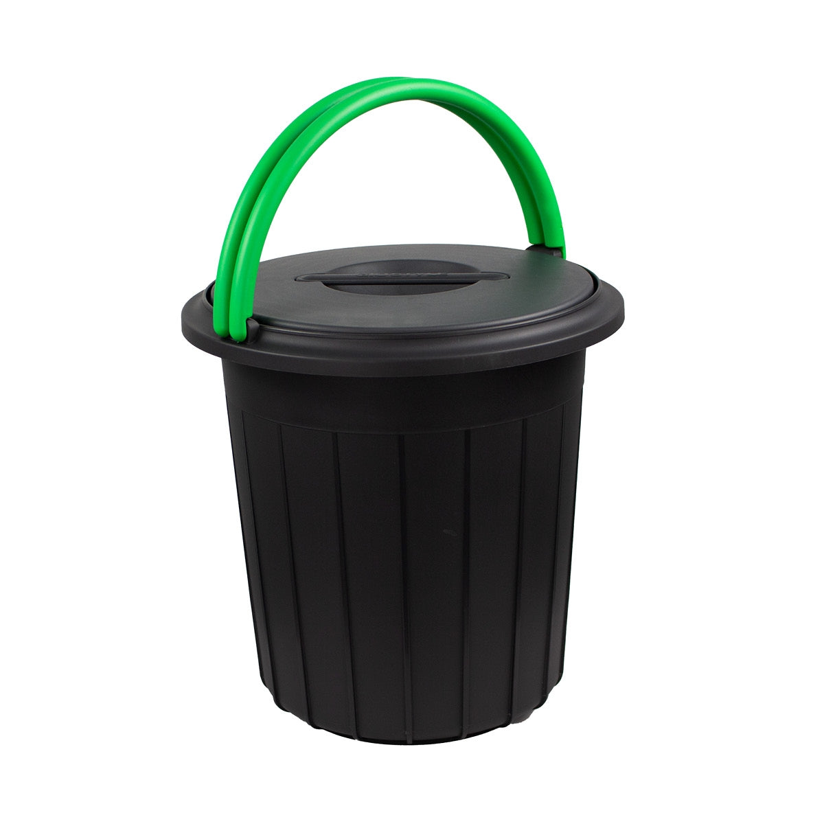 Eco Solution - Afvalemmer met Deksel 25L - Green
