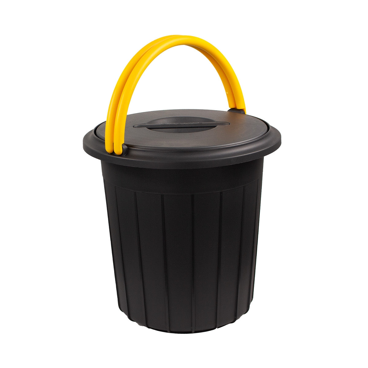 Eco Solution - Afvalemmer met Deksel 25L - Yellow