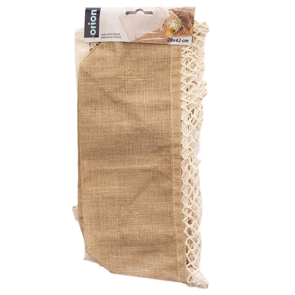 Eco-friendly shopping bag in cotton and jute